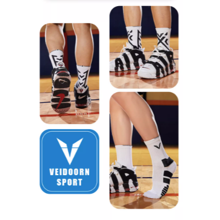 『潮選物』 美式 專業 籃球襪 官方正品 維動 Viedoorn 運動 實戰 穿搭 中高筒 透氣 男女通用 潮流-細節圖6