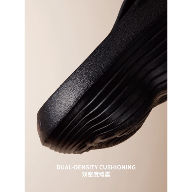 『潮選物』 山林涼 運動拖鞋 白噪音系列 潮流 穿搭 踩屎感 軟彈 EVA 防臭-細節圖8