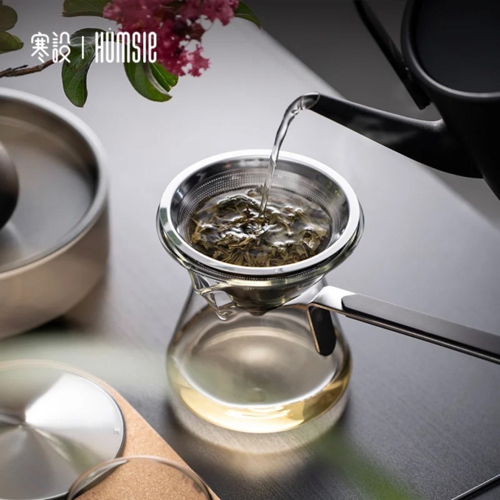 《4AM寅選》寒設Humsle 飄逸壺 磁吸 斗笠 茶水分離 潮流 茶具 泡茶 飲茶 禮盒 官方正品 儀式感-細節圖2