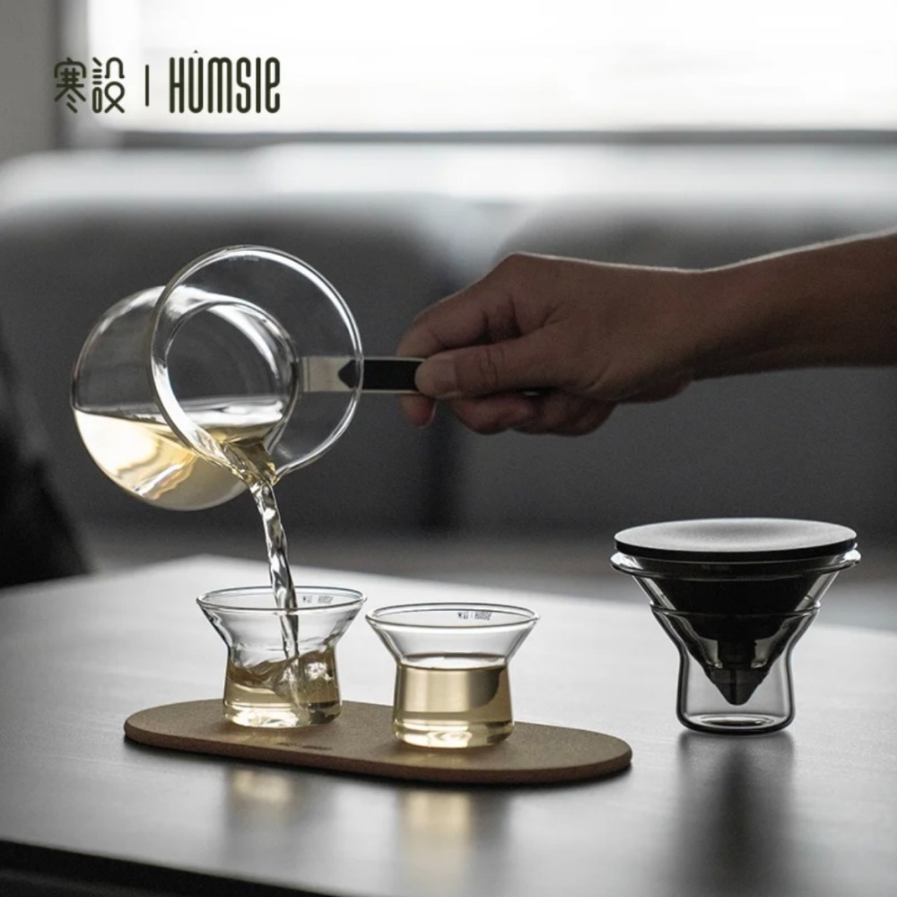 《4AM寅選》寒設Humsle 飄逸壺 磁吸 斗笠 茶水分離 潮流 茶具 泡茶 飲茶 禮盒 官方正品 儀式感-細節圖3