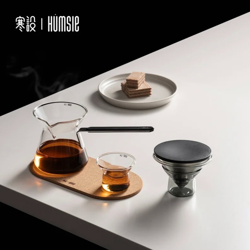《4AM寅選》寒設Humsle 飄逸壺 磁吸 斗笠 茶水分離 潮流 茶具 泡茶 飲茶 禮盒 官方正品 儀式感-細節圖4