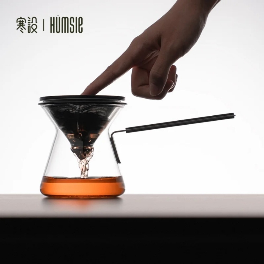 《4AM寅選》寒設Humsle 飄逸壺 磁吸 斗笠 茶水分離 潮流 茶具 泡茶 飲茶 禮盒 官方正品 儀式感-細節圖5