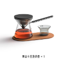 斗笠泡茶壺組X1