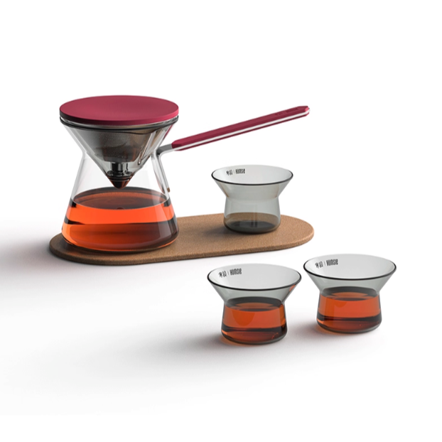 《4AM寅選》寒設Humsle 飄逸壺 磁吸 斗笠 茶水分離 潮流 茶具 泡茶 飲茶 禮盒 官方正品 儀式感-規格圖8