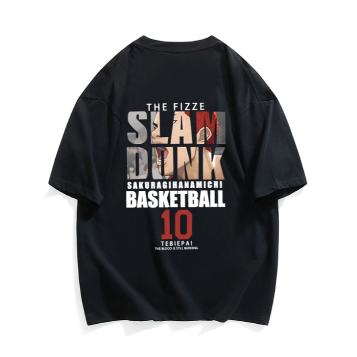 《4AM寅選》 Wassup 灌籃高手聯名T-Shirt 官方正品 櫻木花道 Slam Dunk 穿搭 潮流 上衣-細節圖7