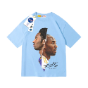 《4AM寅選》NASA kobe Bryant 官方正品 科比 潮流 印花 T-Shirt 舒適 穿搭 重磅棉 透氣-規格圖7