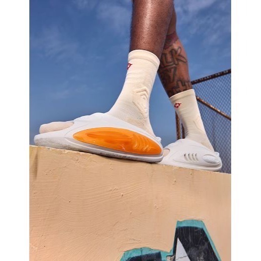 《4AM寅選》 Rigorer準者 鯊魚二代拖鞋 Austin Reaves 代言 部分現貨速發 湖人隊 恢復 拖鞋男-細節圖8