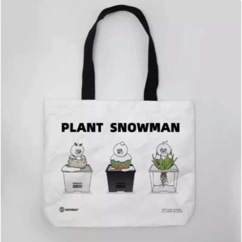 『HMP』 植物托特包 手提袋 惠比須笑 布紋球 龍舌蘭 龍蛇蘭 塊根植物 潮流 植物 潮植 雪人 杜邦紙袋