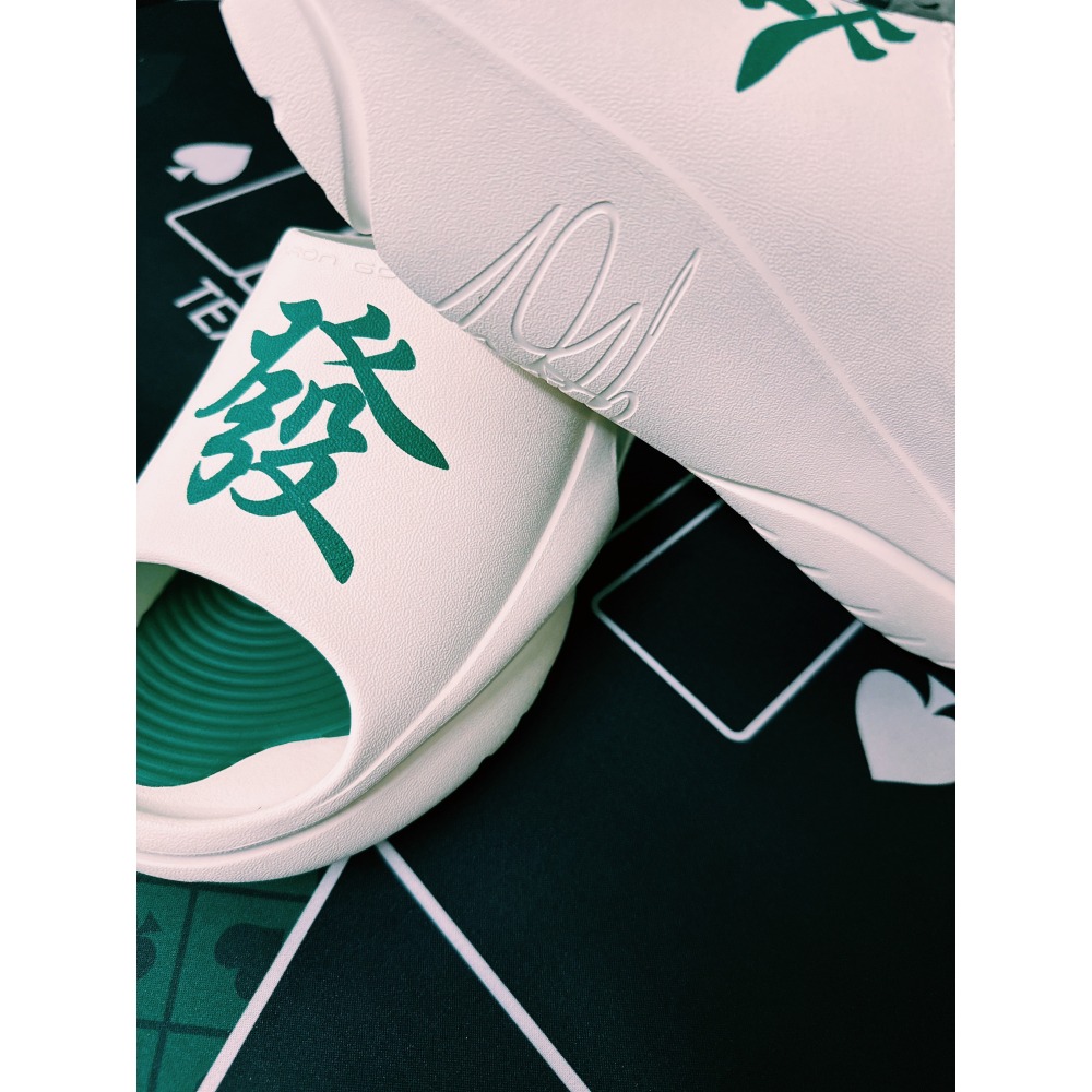 《4AM寅選》 361度 AG2 拖鞋 官方正品 恢復拖鞋 發財 拖鞋 軟彈 舒適 穿搭 風格 戶外 室內 賭博 麻將-細節圖2