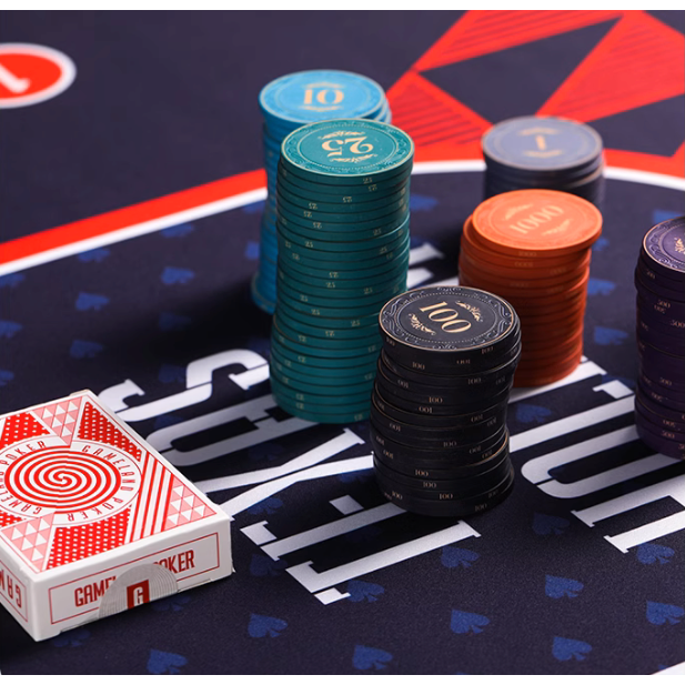 『Gambit』 德州撲克新款桌布 桌墊 部分現貨 專業 完整 專用 撲克牌 Texas hold’em 遊戲-細節圖8