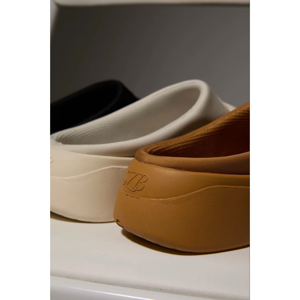 《4AM寅選》 SENZU BEAN 仙豆穆勒拖鞋 曹芳 半拖鞋 戶外拖鞋 拖鞋 舒適 籃球 包頭拖鞋-細節圖3