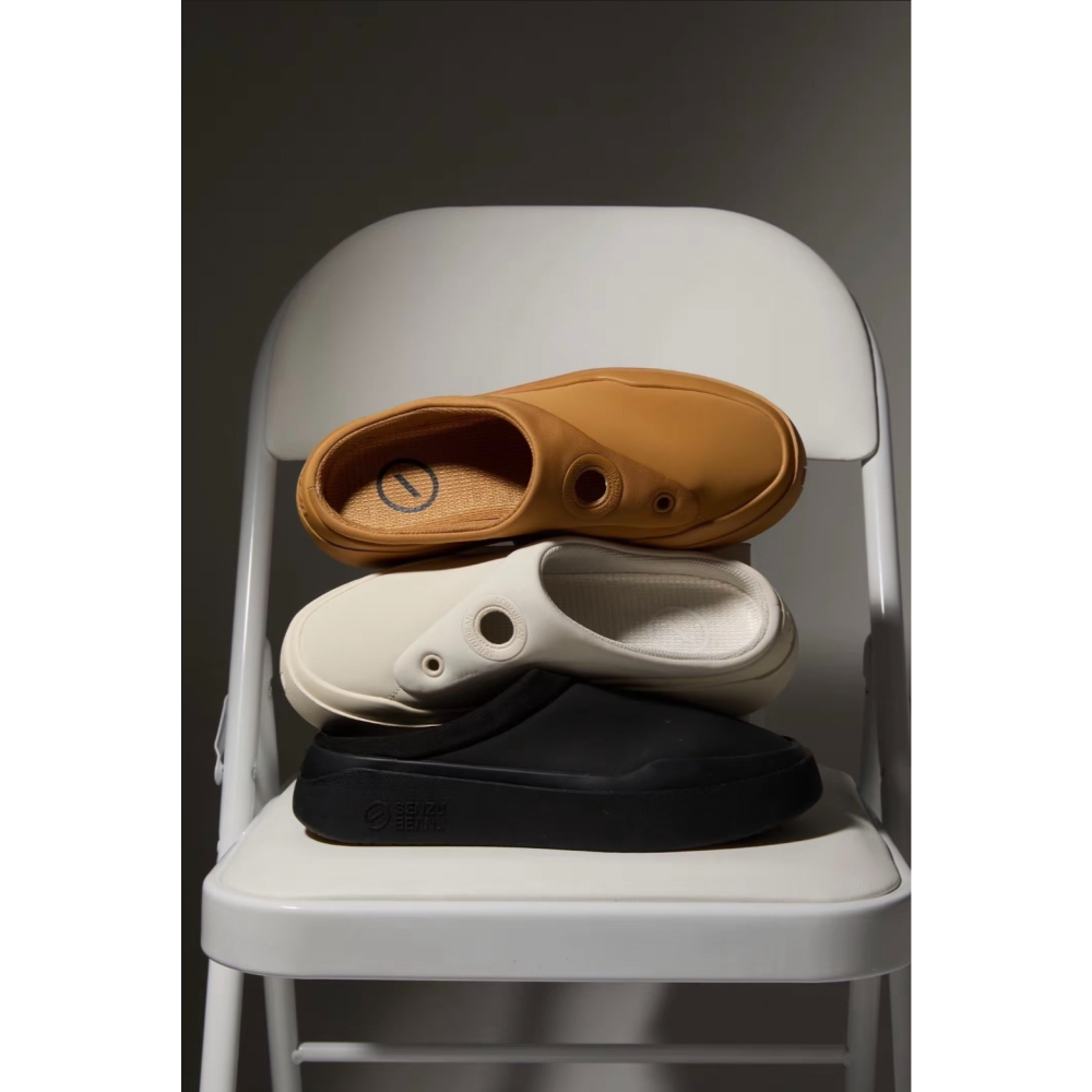 《4AM寅選》 SENZU BEAN 仙豆穆勒拖鞋 曹芳 半拖鞋 戶外拖鞋 拖鞋 舒適 籃球 包頭拖鞋-細節圖7