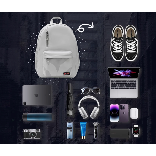 《4AM寅選》 Veidoorn維動 簡行雙肩包 背包 籃球 戶外 旅遊 後背包 雙肩包 運動 旅行-細節圖3