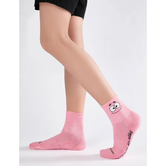 《4AM寅選》Kawasaki川崎 海綿寶寶聯名休閒襪 棉襪 運動襪 球襪 聯名 海綿寶寶 派大星-細節圖7