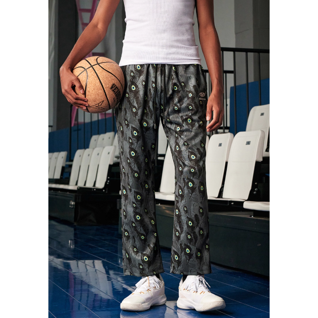 《4AM寅選》 Veidoorn維動 休閒九分花褲 花褲子 休閒褲 長褲 運動褲 訓練褲 美式-細節圖7