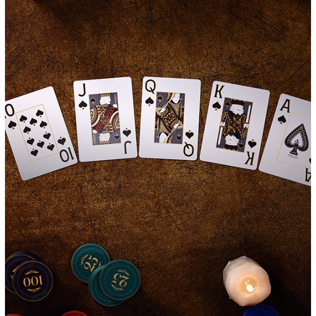 《4AM寅選》 Gameland遊戲大陸 棱鏡高級撲克牌 德州撲克 撲克 套裝 專業 塑膠 hold＇em-細節圖4