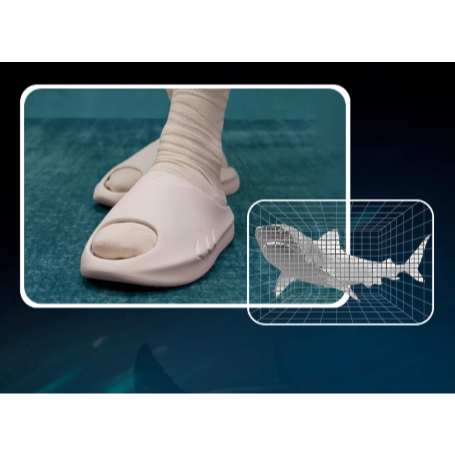 《4AM寅選》 Rigorer準者 小鯊魚拖鞋 部分現貨速發 官方正品 運動 籃球 恢復拖鞋 防滑 戶外 透氣 踩屎感-細節圖5