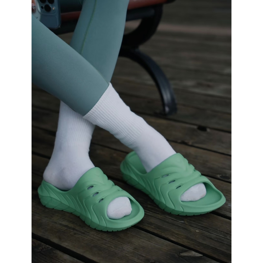 《4AM寅選》 BMAI必邁 厚道 Relax 運動拖鞋 恢復拖鞋 減震 跑步 戶外 防滑 透氣 男拖鞋-細節圖2