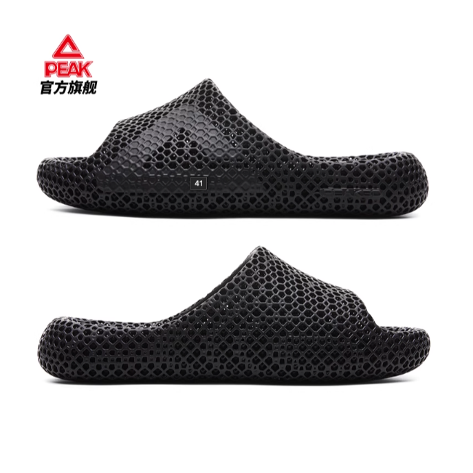 《4AM寅選》PEAK匹克 遨遊3D列印拖鞋 透氣 3D打印 運動拖鞋 恢復拖鞋 籃球-細節圖8