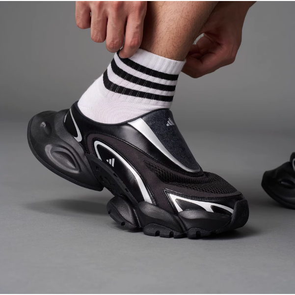 《4AM寅選》 Adidas愛迪達 XLG RUNNER MULE FOS系列 穆勒拖鞋 包頭拖鞋 巴黎世家風-規格圖8