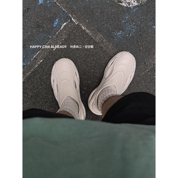 《4AM寅選》0592玲吾玖二 空空鞋 洞洞鞋 包頭鞋 透氣 舒適 防滑 沙灘 戶外 潮流 流行 穿搭-細節圖3