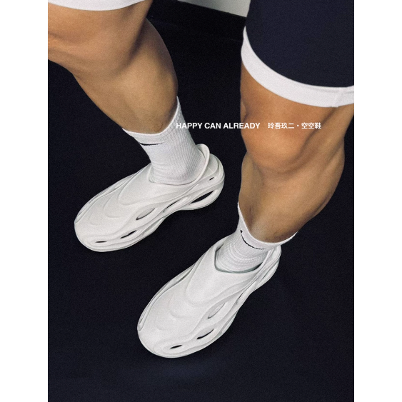 《4AM寅選》0592玲吾玖二 空空鞋 洞洞鞋 包頭鞋 透氣 舒適 防滑 沙灘 戶外 潮流 流行 穿搭-細節圖4