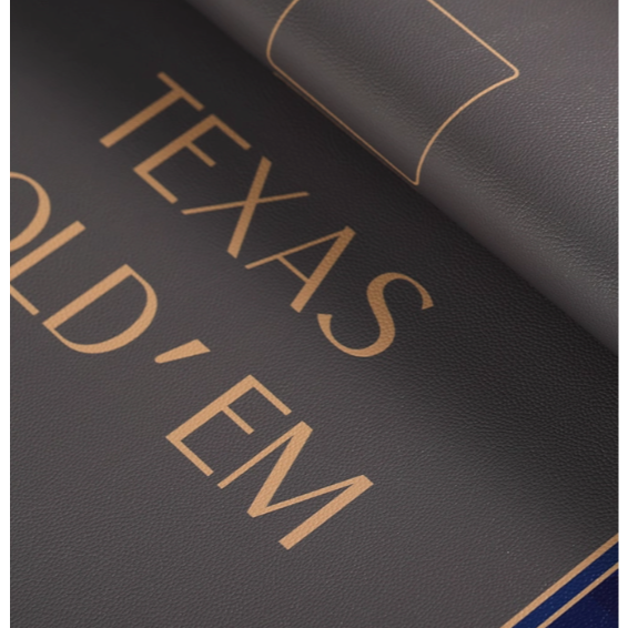 《4AM寅選》Gameland遊戲大陸 皮革德州撲克桌布 桌墊 專業 專用 撲克牌 Texas hold’em-細節圖3