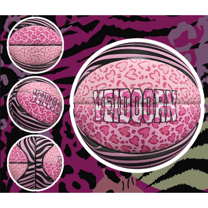 《4AM寅選》Veidoorn維動 豹紋籃球 專業籃球 比賽用球 七號球 豹紋 粉紅 粉紅豹-細節圖4