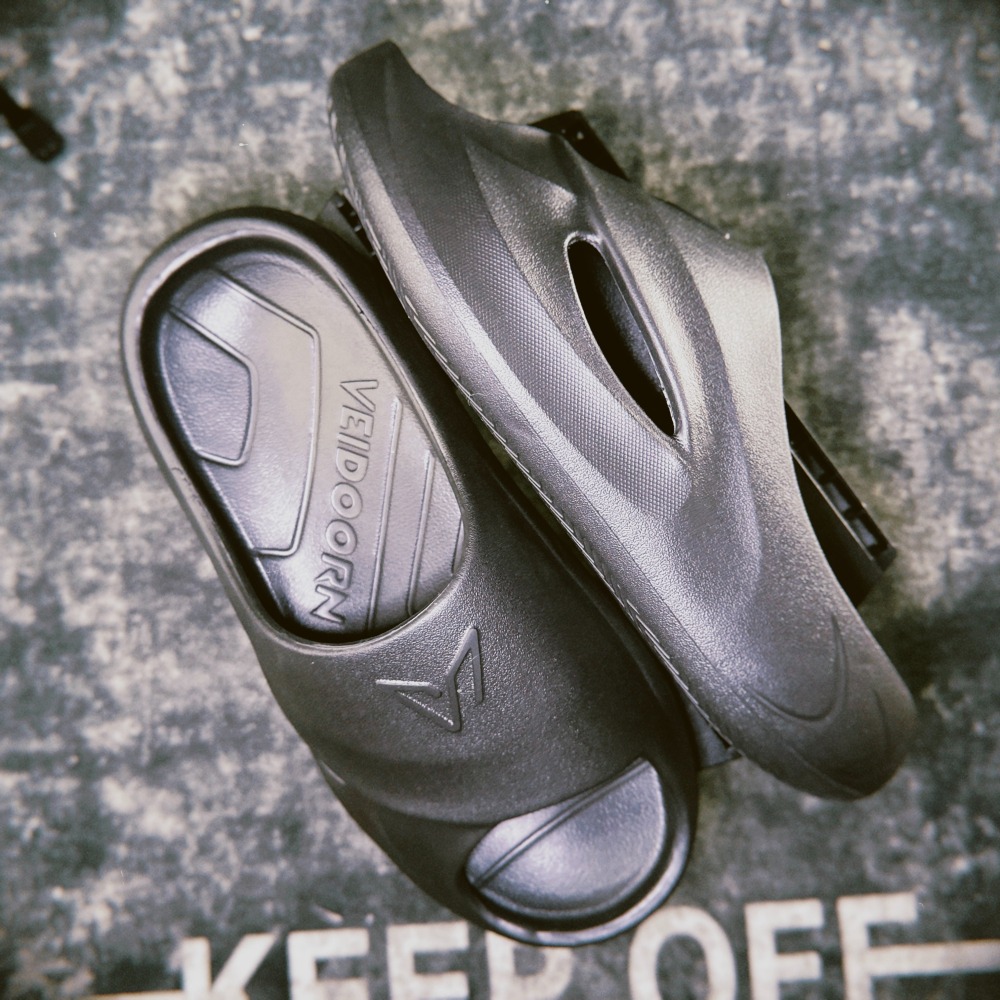 《4AM寅選》 Veidoorn維動 鷹眼 運動拖鞋 部分現貨速發 拖鞋 增高 運動 籃球 拖鞋男 運動拖鞋 防滑-細節圖2