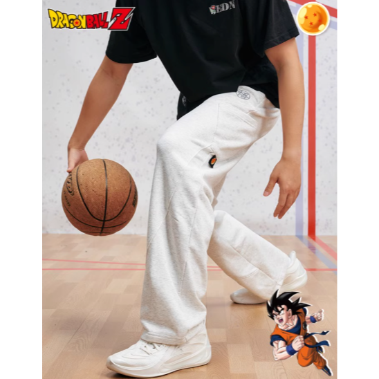 《4AM寅選》 Veidoorn維動 七龍珠聯名棉褲 孫悟空 官方正品 運動 寬鬆 穿搭 長褲 透氣 男女-細節圖2