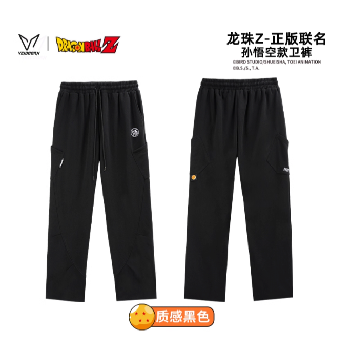 《4AM寅選》 Veidoorn維動 七龍珠聯名棉褲 孫悟空 官方正品 運動 寬鬆 穿搭 長褲 透氣 男女-規格圖10