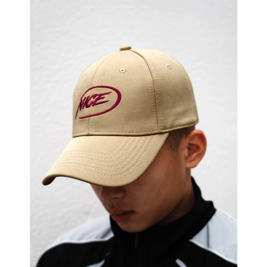 《4AM寅選》 NICEID 美式棒球帽 鴨舌帽 LOGO 大帽簷 運動帽 遮陽帽-細節圖3