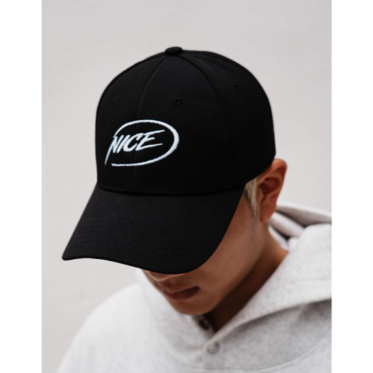 《4AM寅選》 NICEID 美式棒球帽 鴨舌帽 LOGO 大帽簷 運動帽 遮陽帽-細節圖4