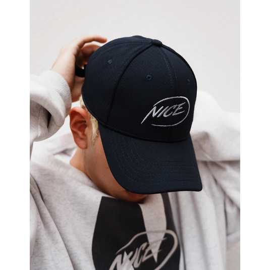 《4AM寅選》 NICEID 美式棒球帽 鴨舌帽 LOGO 大帽簷 運動帽 遮陽帽-細節圖6