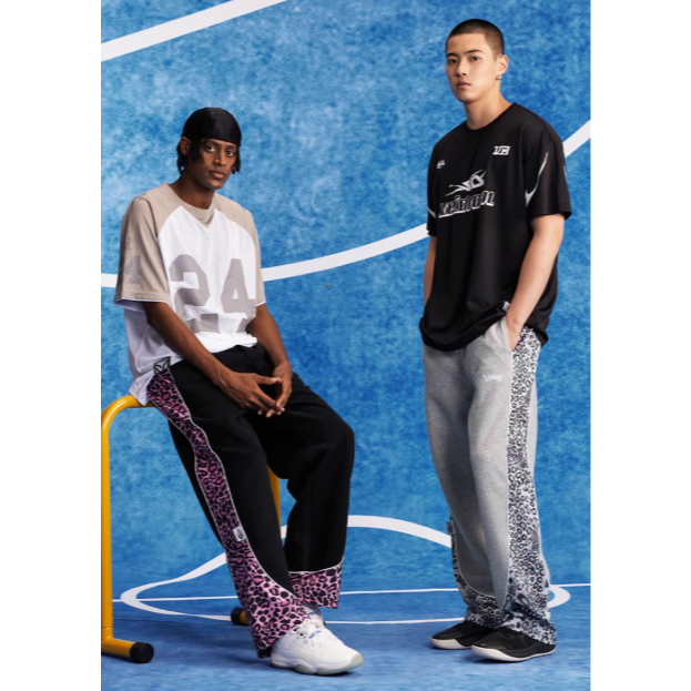 《4AM寅選》 Veidoorn維動 躍影運動長褲 豹紋 休閒褲 長褲 運動褲 訓練褲 美式-細節圖8