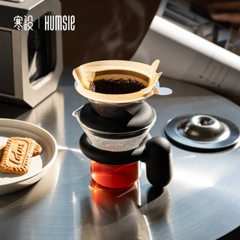 《4AM寅選》寒設Humsle 隱士快客杯 磁吸 斗笠 茶水分離 潮流 茶具 泡茶 飲茶 禮盒 官方正品 儀式感-細節圖4