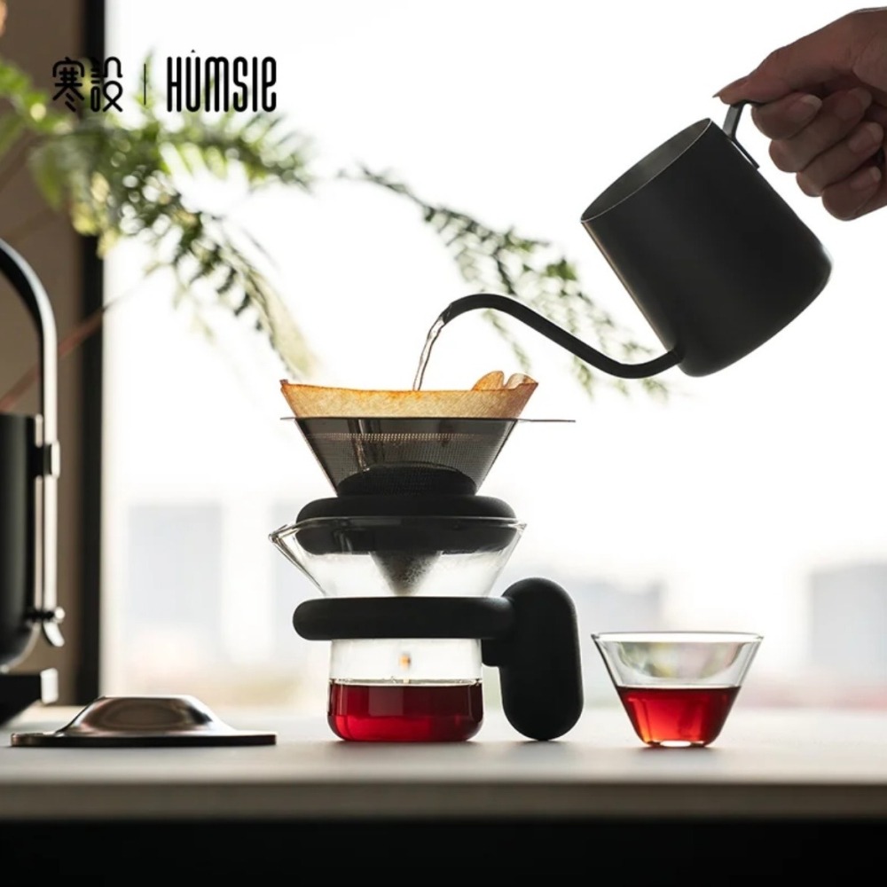 《4AM寅選》寒設Humsle 隱士快客杯 磁吸 斗笠 茶水分離 潮流 茶具 泡茶 飲茶 禮盒 官方正品 儀式感-細節圖5