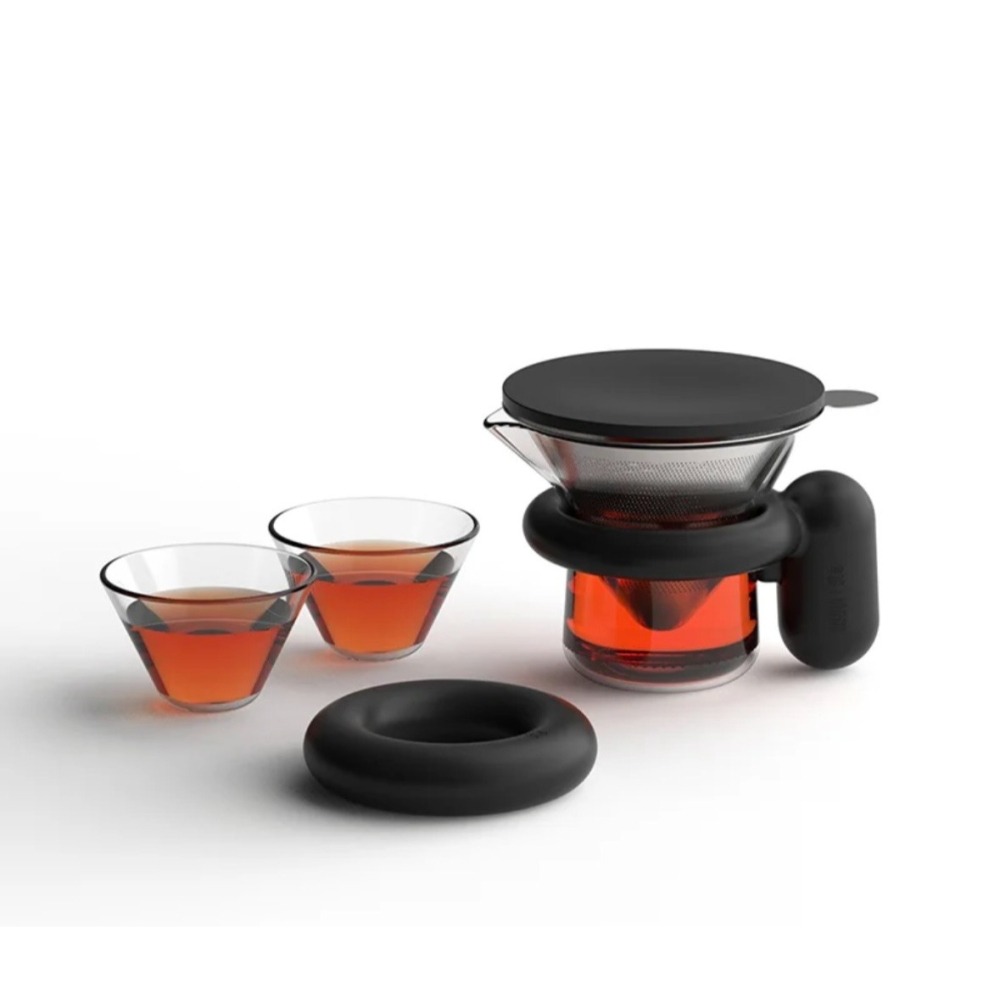 《4AM寅選》寒設Humsle 隱士快客杯 磁吸 斗笠 茶水分離 潮流 茶具 泡茶 飲茶 禮盒 官方正品 儀式感-細節圖7