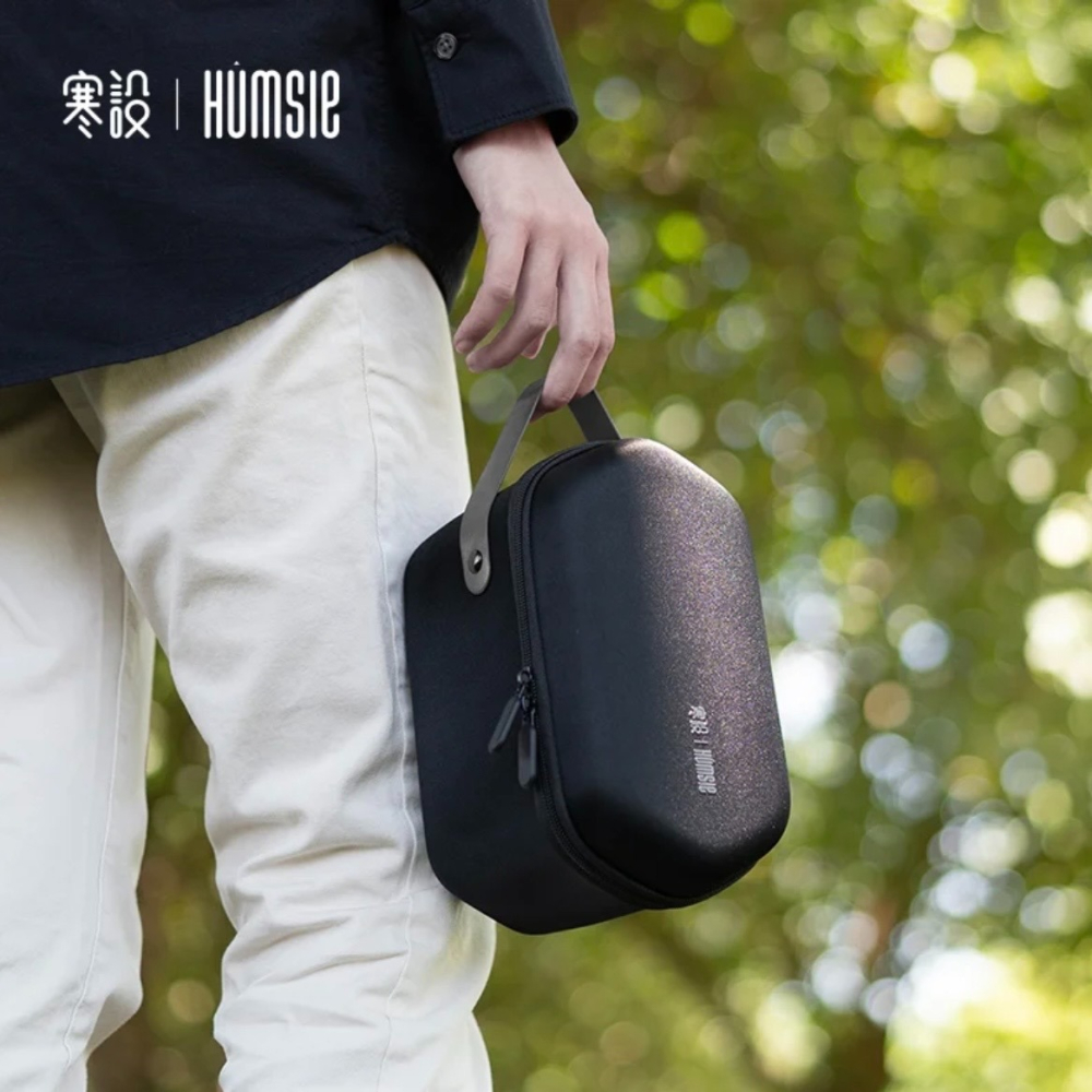 《4AM寅選》寒設Humsle 便攜式快客杯 磁吸 斗笠 茶水分離 潮流 茶具 泡茶 飲茶 禮盒 官方正品 儀式感-細節圖3