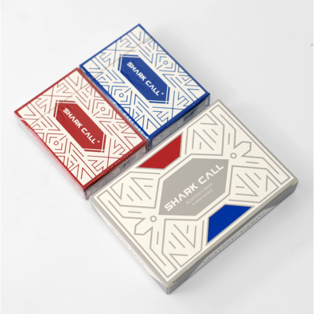 《4AM寅選》Sharkcall 專業撲克牌 德州撲克 套裝 塑膠 撲克 poker 百家樂 21點-規格圖5