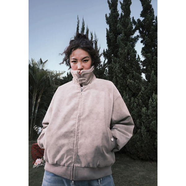 《4AM寅選》 Nuthink 美式復古翻領外套 官方正品 美式 舒適 潮流 穿搭 工裝 夾克 外套-細節圖8