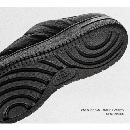 《4AM寅選》 PEAK匹克 態極半拖鞋 穆勒拖鞋 一腳蹬 冬季拖鞋 保暖 舒適 懶人拖鞋 休閒鞋-細節圖6