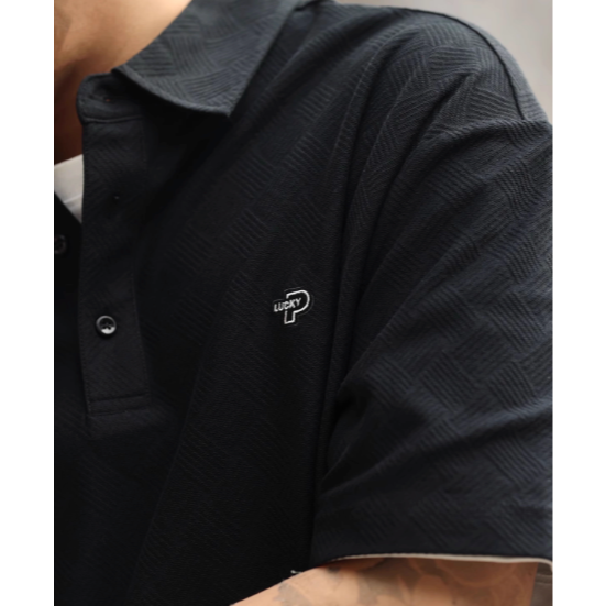 《4AM寅選》 BGYO鹿起 美式方格polo衫 官方正品 美式 男女 純棉 刺繡 圓領 寬鬆 舒適親膚 短袖-細節圖8