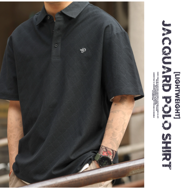 《4AM寅選》 BGYO鹿起 美式方格polo衫 官方正品 美式 男女 純棉 刺繡 圓領 寬鬆 舒適親膚 短袖-規格圖8