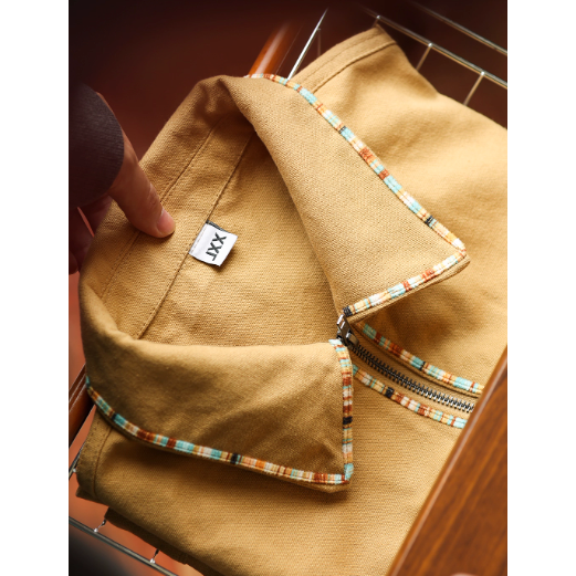 《4AM寅選》 BGYO鹿起 美式工裝外套 官方正品 美式 男女 純棉 外套 舒適親膚 Vintage 翻領-細節圖3