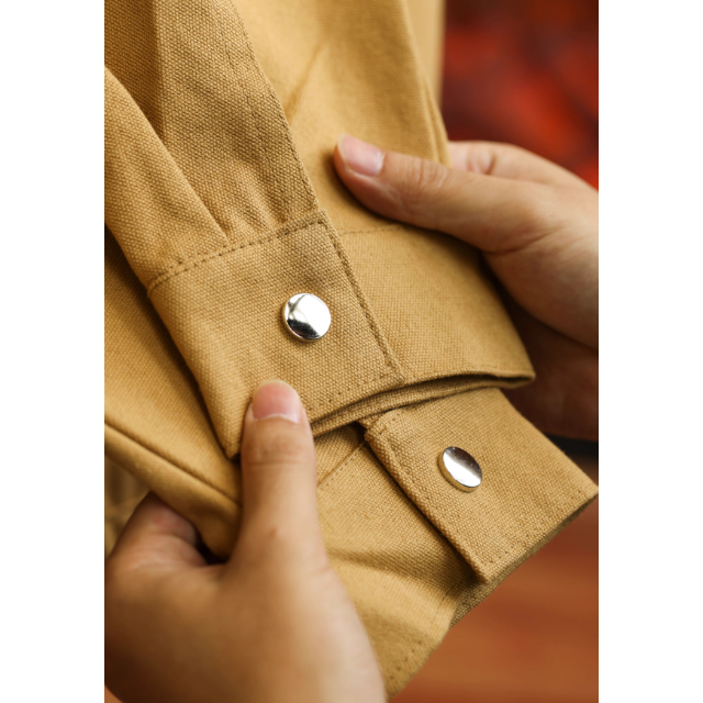 《4AM寅選》 BGYO鹿起 美式工裝外套 官方正品 美式 男女 純棉 外套 舒適親膚 Vintage 翻領-細節圖4