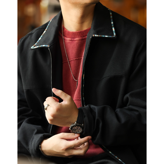 《4AM寅選》 BGYO鹿起 美式工裝外套 官方正品 美式 男女 純棉 外套 舒適親膚 Vintage 翻領-細節圖7