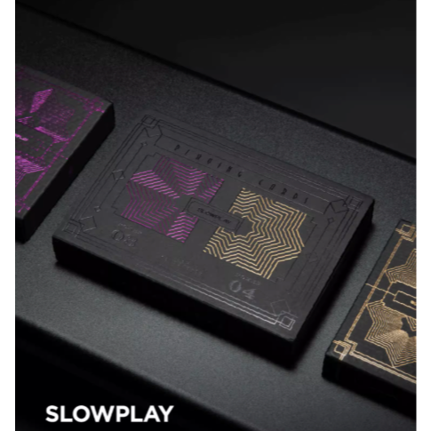 《4AM寅選》Slowplay 專業紫金撲克牌 德州撲克 套裝 塑膠 撲克 poker 百家樂 21點-細節圖2