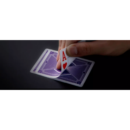 《4AM寅選》Slowplay 專業紫金撲克牌 德州撲克 套裝 塑膠 撲克 poker 百家樂 21點-細節圖5