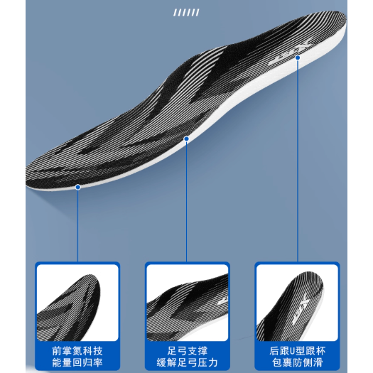 《4AM寅選》 XTEP特步 致輕墊 超臨界 運動鞋墊 官方正品 籃球 跑步 運動 訓練-細節圖4
